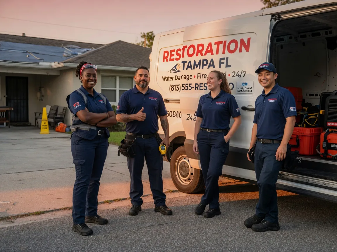 Water Damage Restoration company in Lotus, CA
